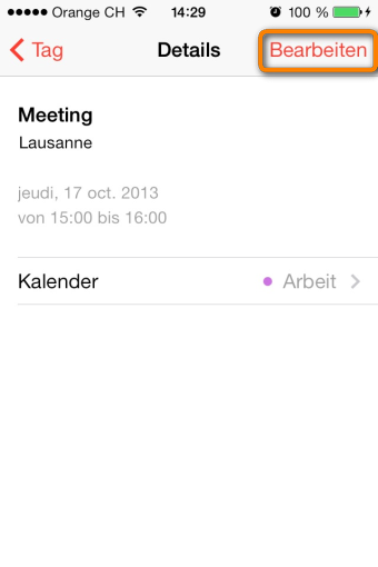 Iphone Kalender So Bearbeiten Sie Ihren Kalender