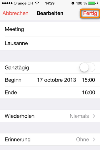 iPhone Kalender: so bearbeiten Sie Ihren Kalender
