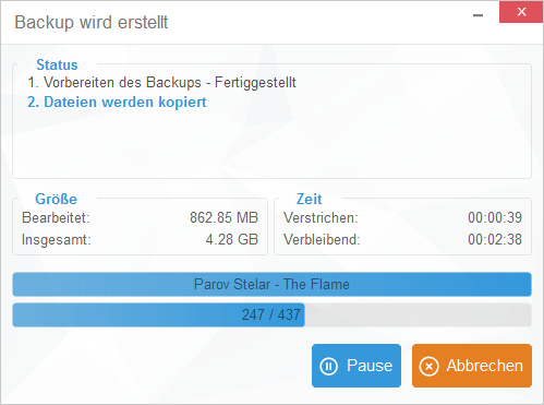 ipod am computer sichern