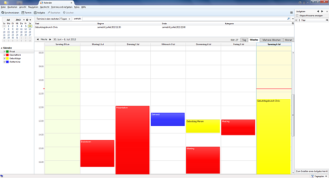 Kalender von Thunderbird Lightning aufs iPhone übertragen