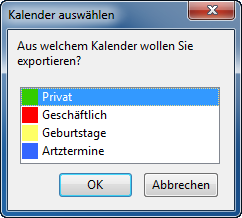 Kalender von Thunderbird Lightning aufs iPhone übertragen
