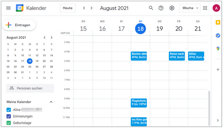 iPhone mit Google Kalender synchronisieren