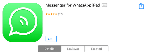 WhatsApp für iPad aus AppStore downloaden