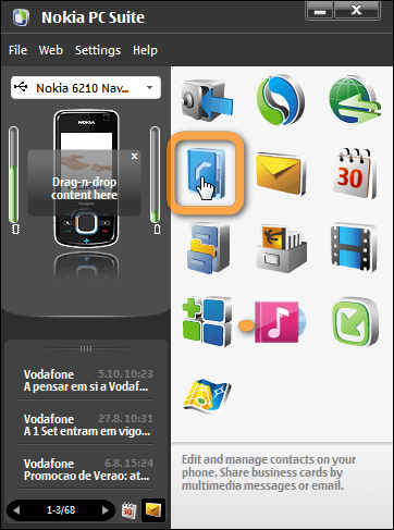 Nokia PC Suite am PC installieren