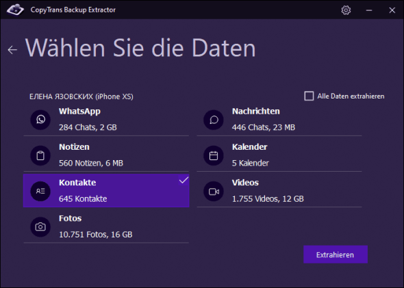 iPhone-Daten auf PC retten ohne iTunes