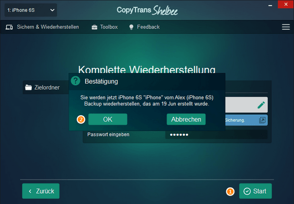 Wie kann ich mein iPhone ohne iTunes wiederherstellen