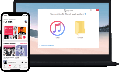 iPhone Musik auf PC übertragen