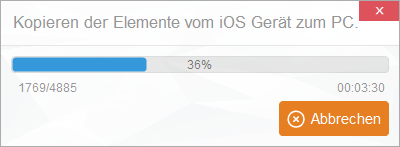 Alben iPhone auf PC übertragen