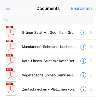Kochbuch App