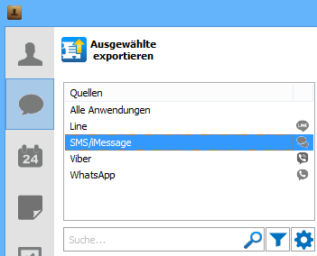 iPhone SMS und iMessages am PC sichern