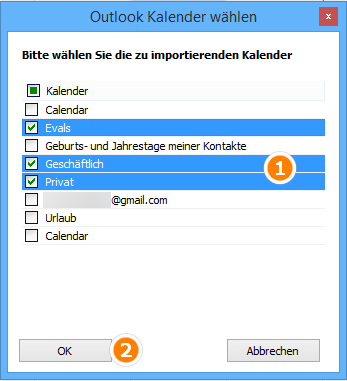 Outlook Kalender mit iCloud synchronisieren/ in iCloud kopieren