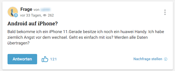 Wie kann ich meine Daten von Android auf iPhone übertragen