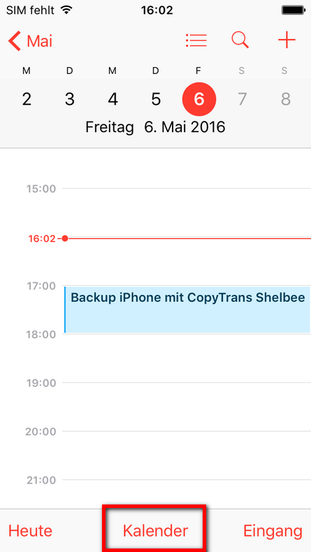 Neue Kalender-Kategorien am iPhone hinzufügen