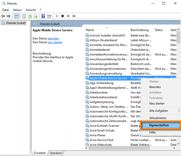 Itunes Installation Apple Mobile Device Konnte Nicht Gestartet Werden Dienst "Apple Mobile Device" konnte nicht gestartet werden