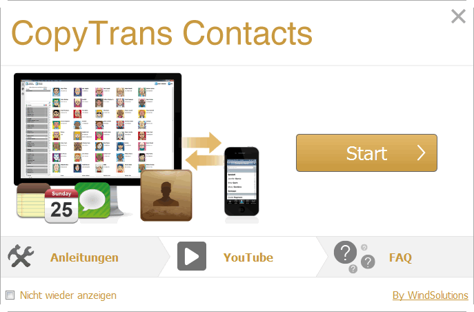 iMessage Nachrichten exportieren
