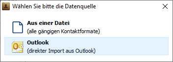 Outlook Kontakte in iCloud übertragen