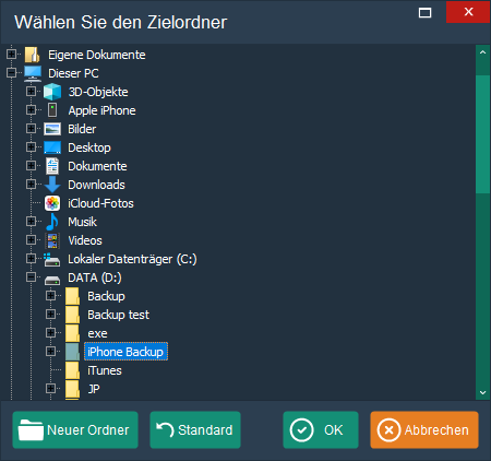 App vom Handy auf PC übertragen