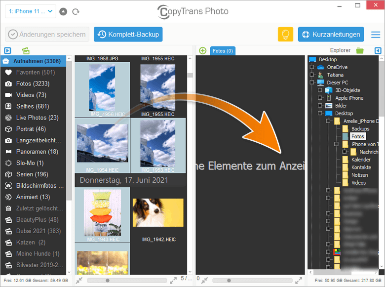 iCloud Fotos synchronisiert nicht beheben