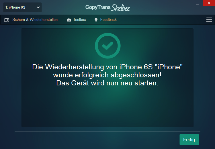 App Spielstände übertragen