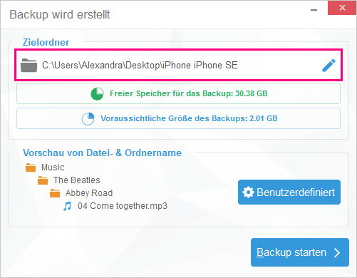 Musik vom iPod auf PC übertragen