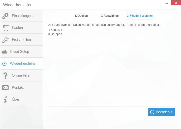 Gelöschte Kontakte wiederherstellen Whatsapp