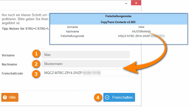 copytrans contacts freischaltcode copytrans contacts freischaltcode