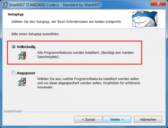 shark007 vollständig installieren