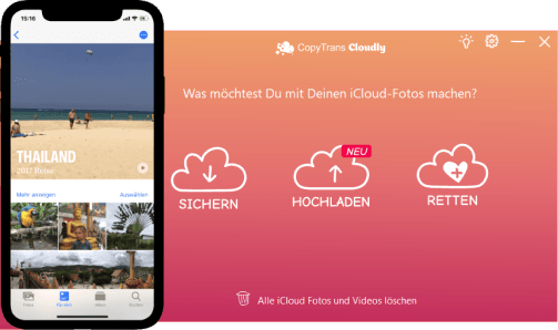 Daten aus iCloud laden