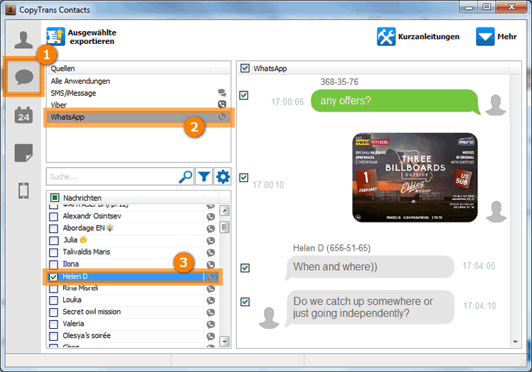iPhone sichern auf PC: WhatsApp auf PC sichern