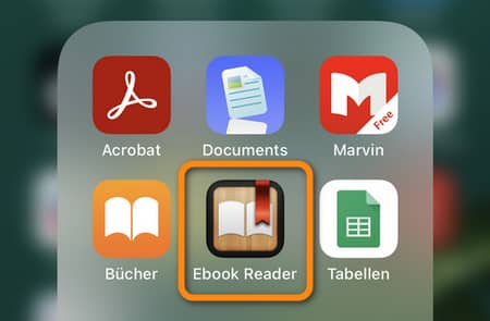 ePub iPad Reader installieren