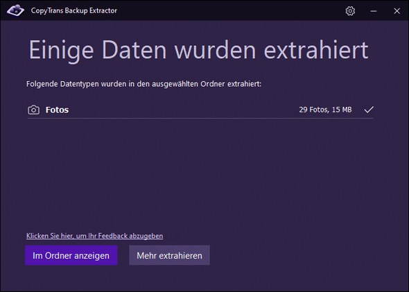 gelöschte Fotos wiederhergestellen