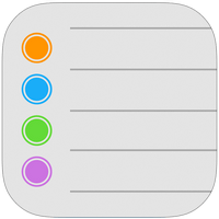 iPhone Erinnerungen Logo der App