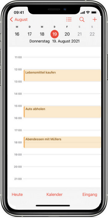 Google Kalender für iPad und Google Kalender für iPhone 