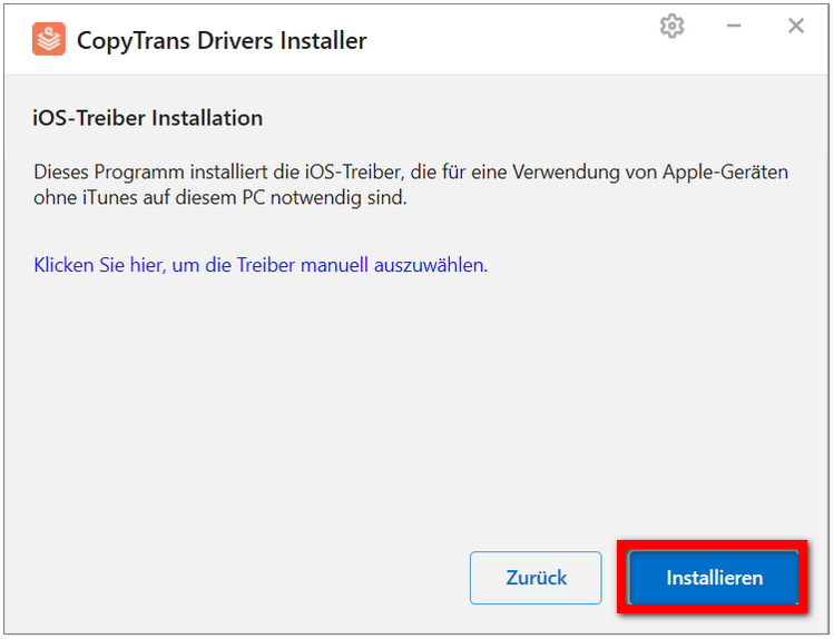 Download CopyTrans Drivers iIstaller