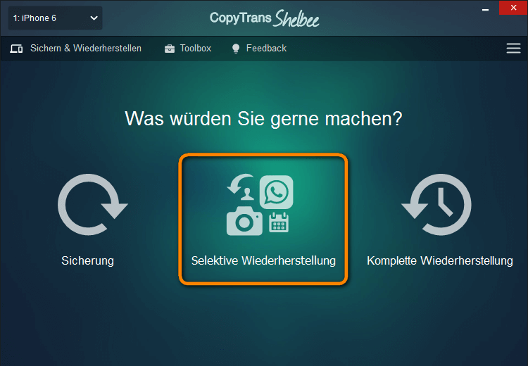 iPhone gelöschte Fotos wiederherstellen