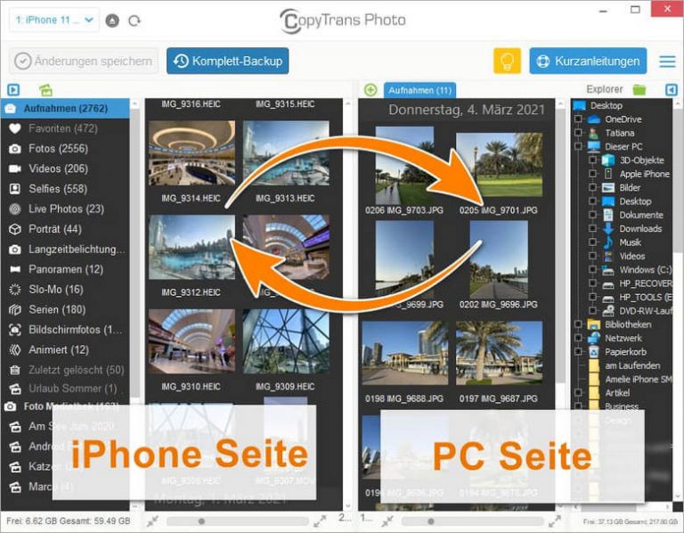 Fotos auf iPad übertragen so geht