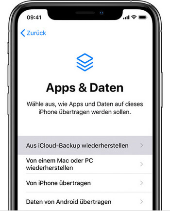 Anrufliste iPhone wiederherstellen