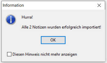 Outlook Notizen sind erfolgreich auf iPhone gelandet