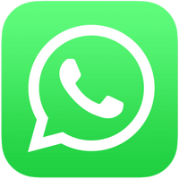 WhatsApp Logo auf der Seite