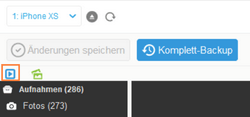 Alben und Ordner in CopyTrans Photo ausblenden