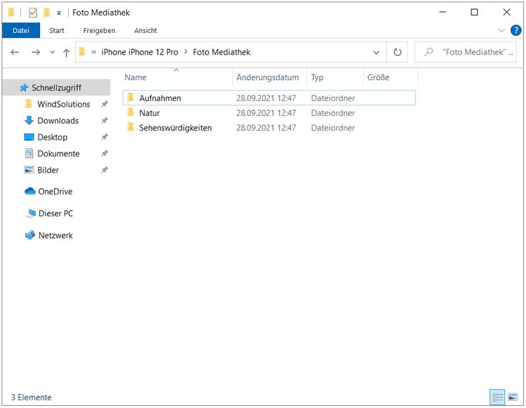 iPhone Bilder ohne iTunes zum PC kopieren