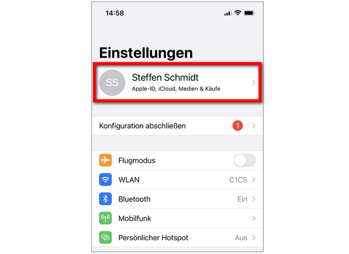 iPhone Mein iPhone suchen deaktivieren