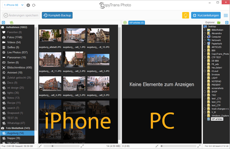 iPhone Wiederherstellung funktioniert nicht - Fotos retten