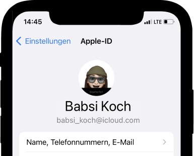 Wie finde ich meine Apple ID