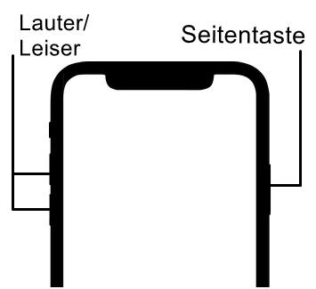 iPhone reagiert nicht mehr - Soft Reset 