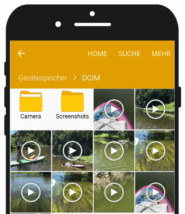 iPhone Videos auf Android abspielen