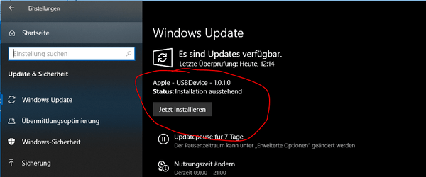 Windows Update am PC prüfen