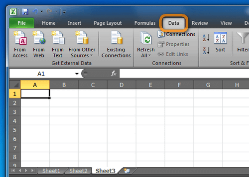 CSV Datei in Excel importieren