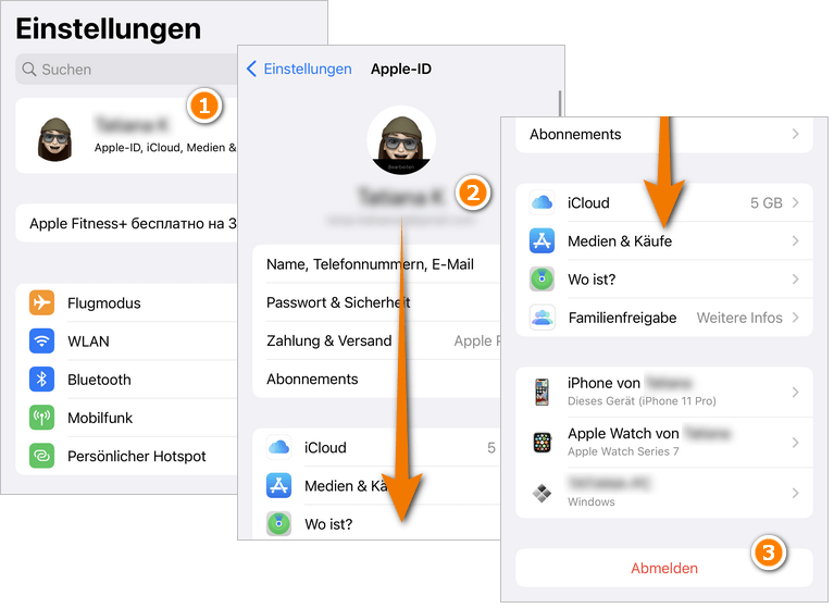 Apple ID löschen vom Vorbesitzer