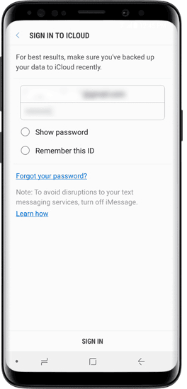 iPhone auf Samsung übertragen Anleitung